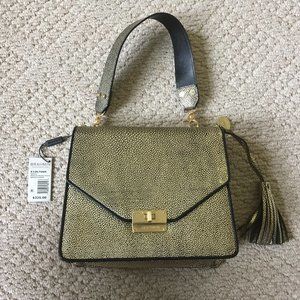 Brahmin Ophelia Platinum Holiday Charm Crossbody